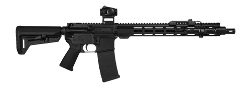 Shark Coast Tactical SCTARMCC Midnight Bundle *CA Compliant 5.56 NATO 10+1 16" Black Melonite Threaded Barrel, Black Cerakote Aluminum Receiver w/Picatinny Rail, M-LOK Handguard, Magpul MOE SL Black P