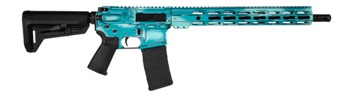 Shark Coast Tactical SCC101969ABRZCC Anime-15 *CA Compliant 5.56 NATO 10+1 16" Black Melonite Threaded Barrel, Aluminum Receiver w/Picatinny Rail, M-LOK Handguard, Magpul MOE SL Black Polymer Stock, M