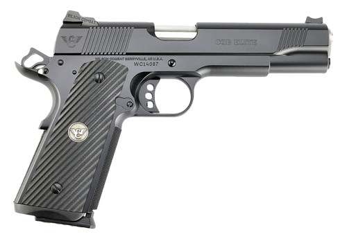 Wilson Combat CQBEFS-5 CQB Elite 45 ACP 8+1 5" Black Armor Stainless Steel G10 grip