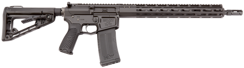 Wilson Combat TRRCRB556168F Recon Tactical 223 Rem/5.56 NATO 30+1 16" Black Fluted Threaded Barrel, Black Armor-Tuff Aluminum Receiver, M-LOK Handguard, Black Synthetic Wilson/Rogers Super Stoc Stock