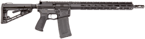 Wilson Combat TRPEC556BL Protector Elite Carbine 5.56x45mm NATO 30+1 16.25" Black Match Grade Barrel, Black Armor-Tuff Aluminum Receiver, Black Synthetic Wilson/Rogers Super Stoc Stock