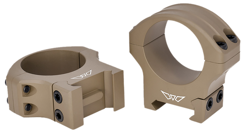 Warne 8513DE HyperLite  Dark Earth Cerakote MagnaFusion Alloy 30mm Tube Maxima/Weaver/Picatinny