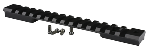 Warne 7664M Mountain Tech Tactical Rail Black Anodized Aluminum HS Precision Savage Style Action, Savage 110 (New), Short Action 0 MOA
