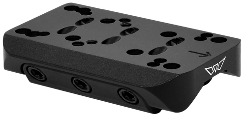 Warne 6108M Red Dot Reflex Mount Shotgun Rib Black Anodized Aluminum Fits Burris/CMORE/Docter/Eotech/Holosun