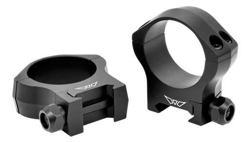Warne 7221M Scope Rings Mountain Tech Matte Black 34mm Medium 0 MOA