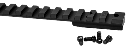 Warne V46815MOA Vapor Picatinny Rail Black Anodized Aluminum Savage 93/93R17/Mark II Rimfire "E", 15 MOA