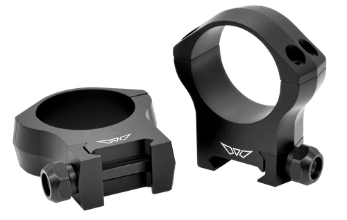 Warne 7222M Scope Rings Mountain Tech Matte Black 34mm High 0 MOA