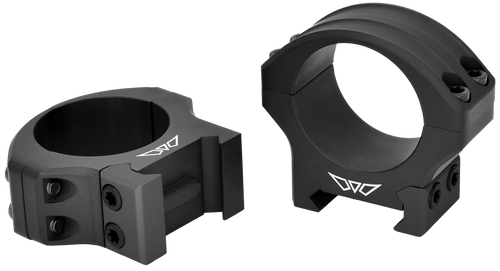 Warne 8513M HyperLite Hyperlite Matte Black MagnaFusion Alloy 30mm Tube Low Maxima/Weaver/Picatinny