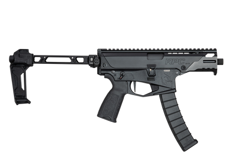 Taurus 1-RPC941-SIB RPC  9mm Luger 32+1 4.50" Matte Black Threaded Barrel, Steel Receiver w/Picatinny Rail, M-LOK Handguard, Black S.I. Brace, Black Rubber Grip, Ambidextrous