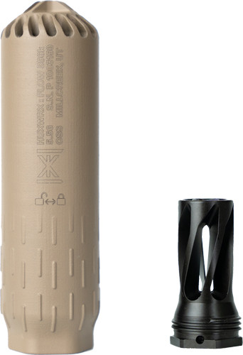HUXWRX FLOW 556K KIT SUPPRESSOR W/ FLASH HIDER FDE