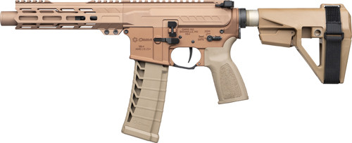 CMMG PISTOL MK4 22LR 4.5" 25RD & ZEROED 22LR SUPPRESSOR BRZ