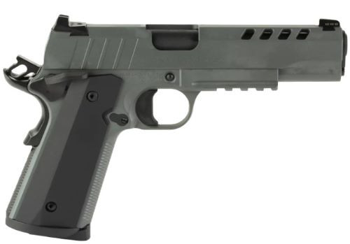 TISAS 1911 NIGHT STALKER 45ACP 5" BBL 2-8RD MAGS GREY