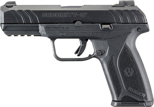Ruger Security-9 Pro 9mm Luger, 4" Barrel, 15+1, Blued