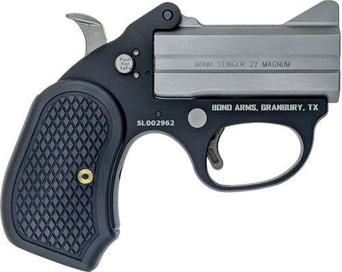 BOND ARMS STINGER FIREBALL 22WMR MATTE SS 3" B6 GRIP