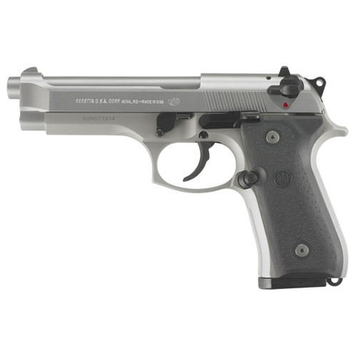 Beretta 92FS Inox 9mm Luger, 4.9" Barrel, 15+1, Satin Stainless