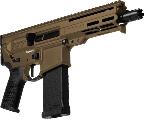CMMG PISTOL DISSENT MK4 5.7X28 MM 6.5" 32RD MIDNIGHT BRONZE