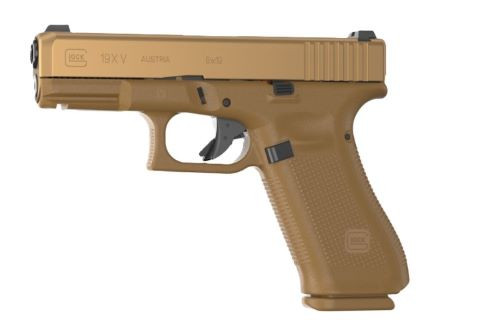 Glock 19X V 9mm Luger, 4.02" Barrel, 19+1, Coyote Tan (FDE)