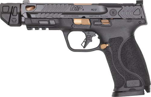 S&W PC M&P9 M2.0 9MM OR TS 4.25 BLK FR/COPPER PVD BL TALO