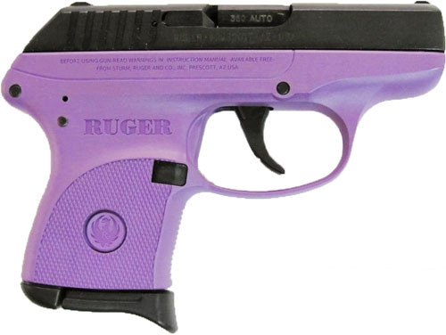 Ruger LCP .380 ACP, 2.75" Barrel, 6, Blued / Purple Polymer