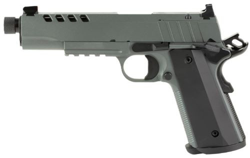 TISAS 1911 SF9 NIGHT STALKER 9MM 5" THREADED 2-9RD GREY