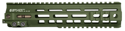 Geissele Automatics 05430ODG Super Modular Rail Mk4 ODG Aluminum 10" Long