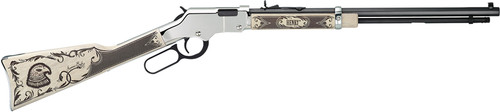 HENRY H4 SILVER AMERICAN EAGLE 22S/L/LR 20" OCTAGON WALNUT