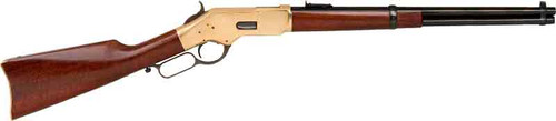CIMARRON 1866 YELLOWBOY 38SP 19" SR CARBINE BRASS/BLUED