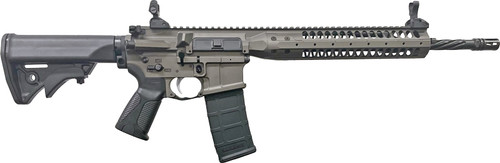 LWRC IC-SPR BILLET 5.56 NATO 16" 30RD GREY W/ BLACK STOCK