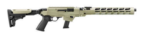 Ruger PC Carbine 9mm Luger, 16" Barrel, 17+1, Desert Verde