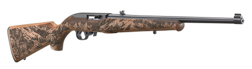 Ruger 10/22 Mule Deer .22 LR, 18.5" Barrel, 10, Blued / Wood
