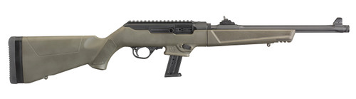 Ruger PC Carbine 9mm Luger, 16" Barrel, 17+1, OD Green