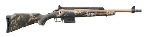 Ruger American Gen II Scout .308 Winchester, 16" Barrel, 5+1, Smoked Bronze / Kryptek Obskura Nox
