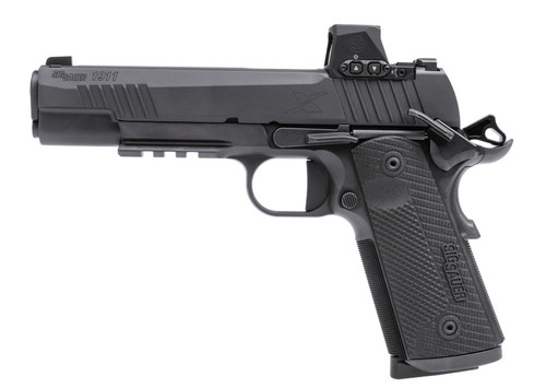 Sig Sauer 1911X .45 ACP, 5" Barrel, 8+1, Black DLC / Black Nitron