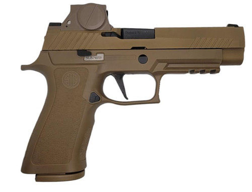 Sig Sauer M17 9mm Luger, 4.7" Barrel, 17+1, Coyote PVD