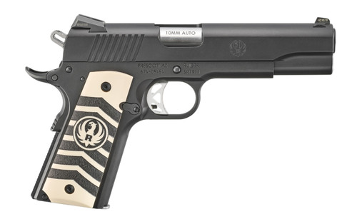 Ruger SR1911 Night Watchman 10mm Auto, 5" Barrel, 8+1, Black Nitride