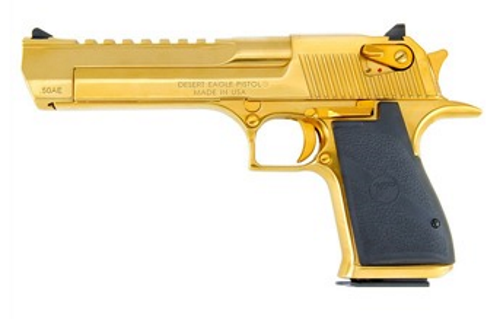 DESERT EAGLE 357M TTNM GOLD 6"357 Magnum
