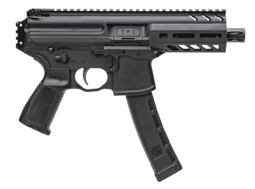 Sig Sauer MPX K Pistol 9mm Luger, 4.5" Barrel, 35+1, Hard Coat Anodized