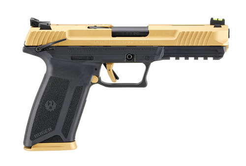Ruger Ruger-57 5.7x28mm, 4.94" Barrel, 20+1, Gold