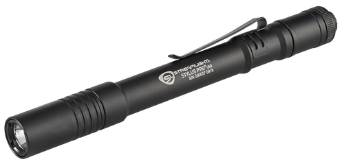 Streamlight 66133 Stylus Pro USB PenLight  Black Anodized 90/350 Lumens White LED
