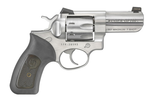 Ruger GP100 Wiley Clapp II .357 Magnum / .38 Special, 3" Barrel, 7, Stainless
