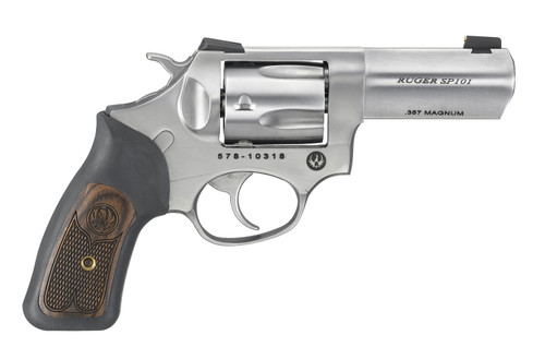 Ruger SP101 Wiley Clapp .357 Magnum, 3" Barrel, 5, Stainless