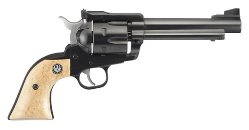 Ruger Blackhawk .357 Magnum / 9mm Luger, 5.5" Barrel, 6, Maple / Blued
