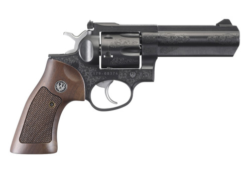 Ruger GP100 Deluxe .357 Magnum, 4" Barrel, 6, Blued