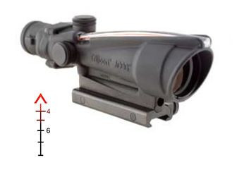 ACOG 3.5X35 .308 BAC CHVN RED308 Win