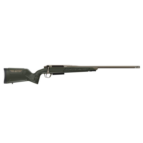 Christensen Arms Evoke Rifle 7mm PRC 4rd Magazine 22" 5/8x24" Threaded Barrel Bronze and OD Green