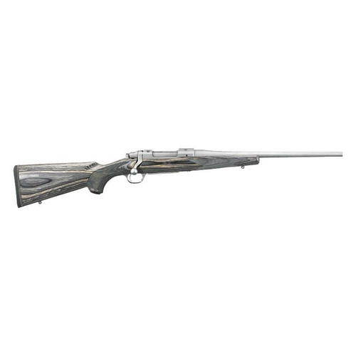 Ruger Hawkeye Laminate Compact Rifle 7mm-08 Rem 4rd Magazine 16.5" Barrel Black Laminate