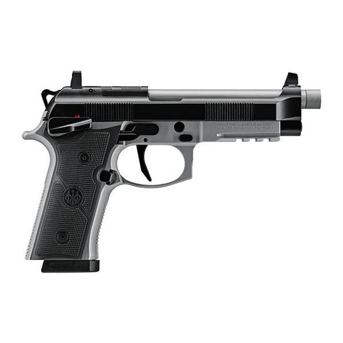 Beretta 92XI SAO Tactical 9mm Luger, 5.1" Barrel, 18+1, Black Steel / Stainless Steel