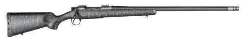 Christensen Arms CA10268815331 Summit TI  Full Size 28 Nosler 3+1, 26" Natural Titanium Steel Threaded Barrel, Natural Titanium Aluminum Receiver, Black w/Gray Webbing Fixed Sporter Stock