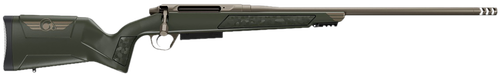 Christensen Arms 8011503601 Evoke  7mm BC 3+1 20" Dark Gray Cerakote Button Rifled/Threaded Barrel, Dark Gray Cerakote Picatinny Rail Steel Receiver, Adjustable Gray w/Bronze Logo Polymer Stock