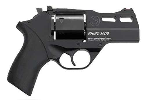 RHINO Rev.30DS,357Mag 3",Blk,MoonClp 6Rd